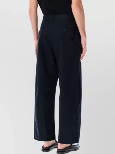 Studio Nicholson Trousers Back Pockets Belt Loops Side Pockets