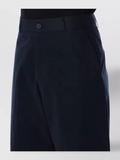 Studio Nicholson Trousers Back Pockets Belt Loops Side Pockets