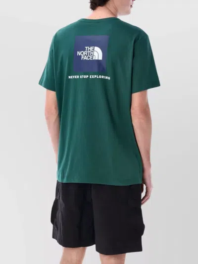 The North Face Box Nse Tee In Green