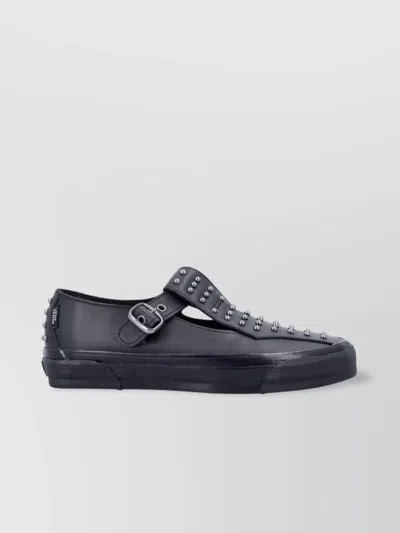 Vans Pearlized Mary Jane Sneakers With Studded Design In Black