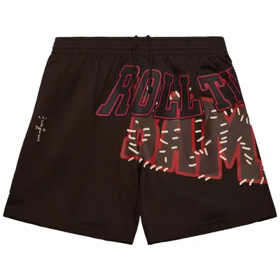 Pre-owned Cactus Jack By Travis Scott X Mitchell & Ness University Of Alabama 'brown'