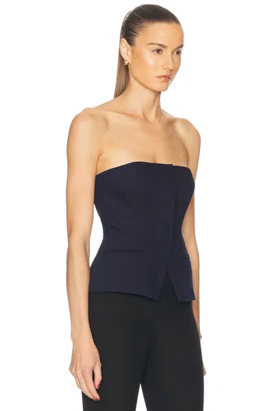Eaves Bennet Tech Suiting Top In Navy