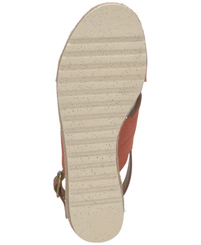 Lucky Brand Women's Tonita Crossband Espadrille Wedge Sandals In Igneous