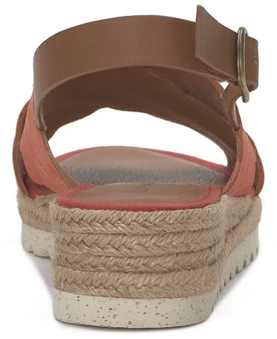 Lucky Brand Women's Tonita Crossband Espadrille Wedge Sandals In Igneous
