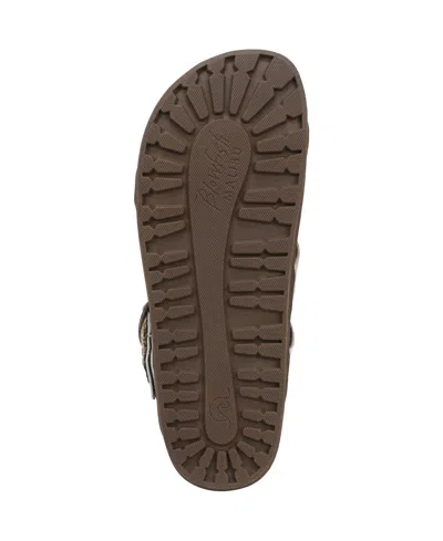 Blowfish Malibu Women's Lilac Thong Slide Platform Sandals In Cloud Faux Leather