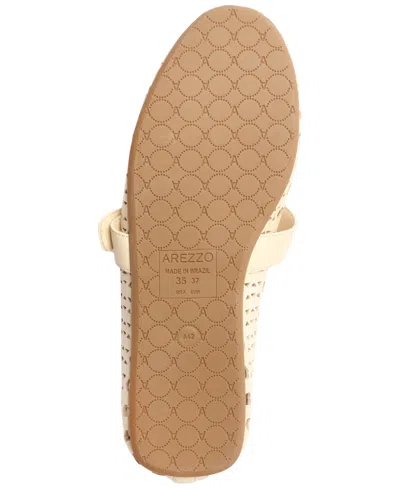 Arezzo Women's Amber Ballet Flats In Panacota
