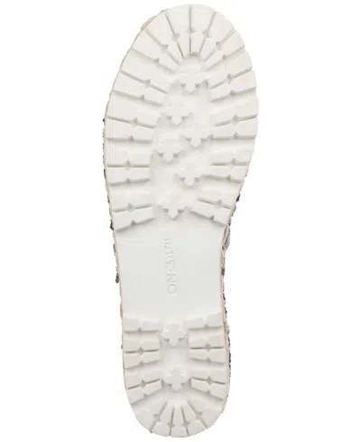 On 34th Cassiee Espadrille Flats, Exclusively At Macy's In Black Eyelet