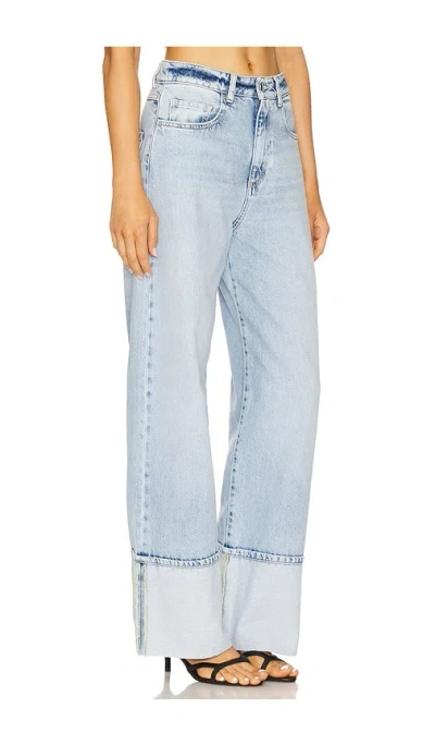 Icon Denim Belt-lined Jeans In Sky