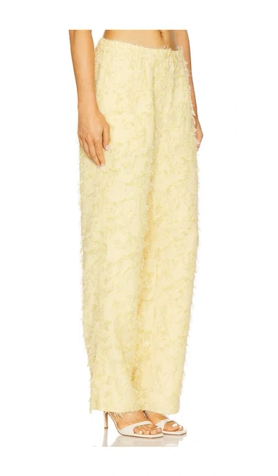 Samsoe & Samsoe Satove Trousers In Dusty Yellow