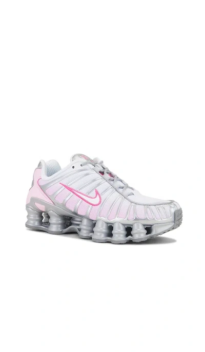 Nike Woman Sneakers Light Pink Size 10 Textile Fibers