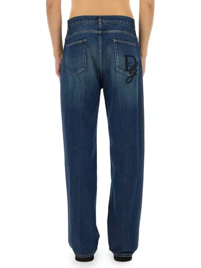 Dolce & Gabbana Men Jeans Straight In Blue