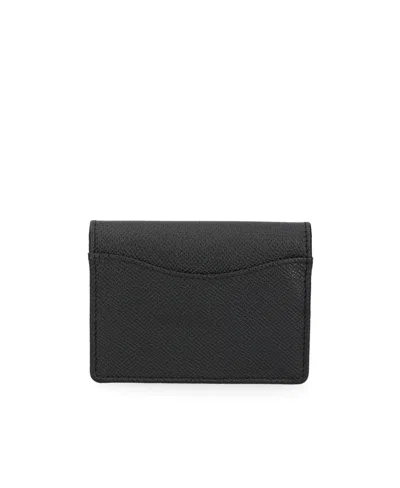 Ferragamo Logo Buckle Wallet In Nude
