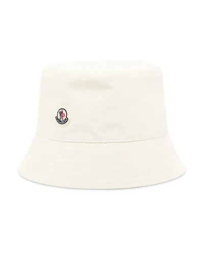 Moncler Bucket Hat In White