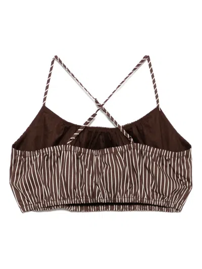 Staud Hammock Top In Brown
