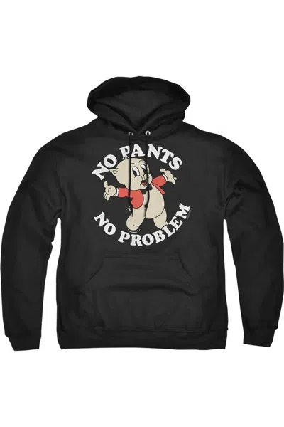 Gildan Looney Tunes No Pants Adult Pull Over Hoodie / Hooded Sweatshirt In Black