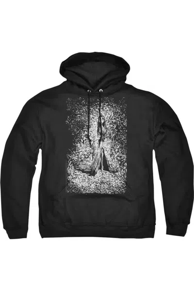 Gildan Corpse Bride Bird Dissolve Adult Pull Over Hoodie / Hooded Sweatshirt In Black