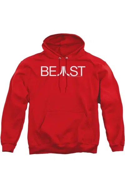Gildan Atari Savage Adult Pull Over Hoodie In Red
