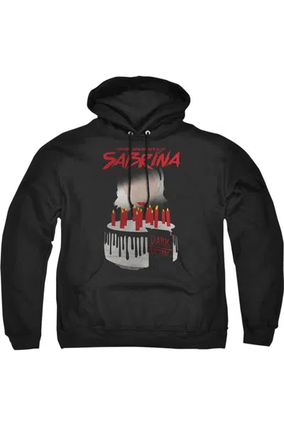 Gildan Chilling Adventures Of Sabrina Dark Baptism Adult Pull Over Hoodie / Hooded Sweatshirt In Black