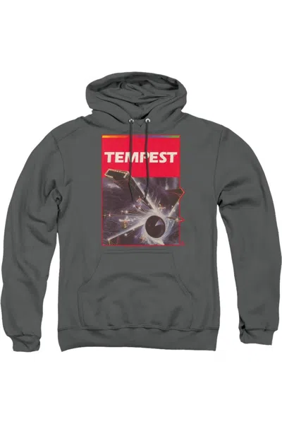 Gildan Atari Tempest Box Art Adult Pull Over Hoodie In Pink