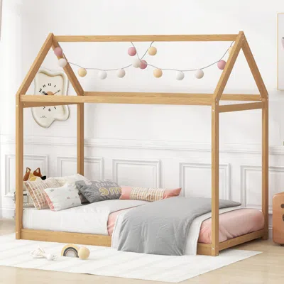 Streamdale Furniture Streamdale Twin Size Wooden House Bed