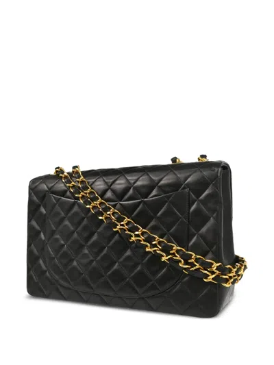 Pre-owned Chanel 1995 Classic Flap Shoulder Bag In 黑色