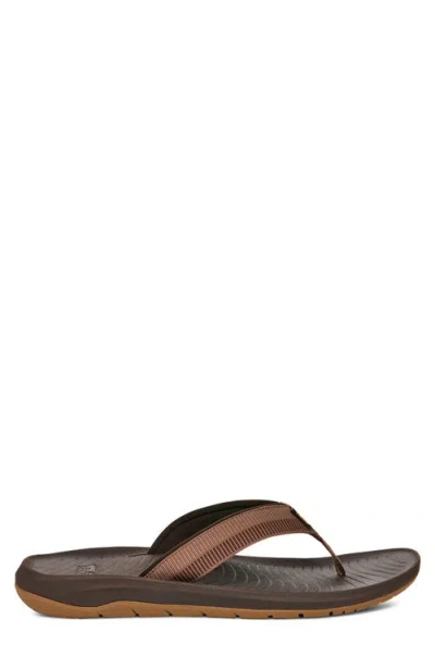 Teva Men's Hurricane Flip Flop Sandals In Animal Print