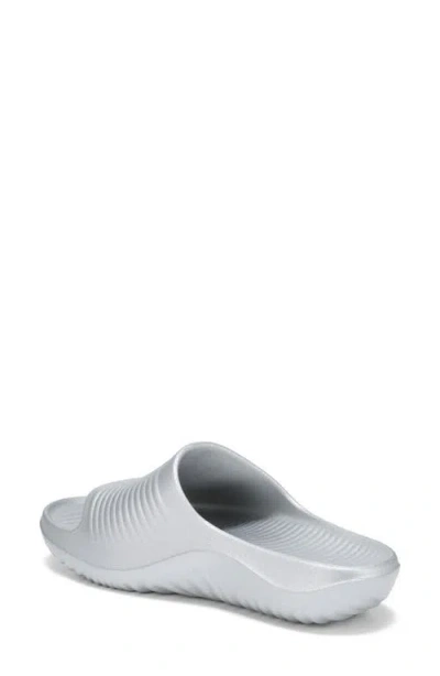 Ryka Rykä Echo Recovery Slide Sandal In Silver