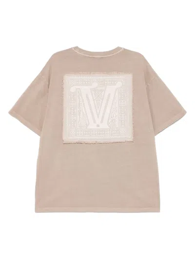 Five Cm Graphic-print T-shirt In Braun