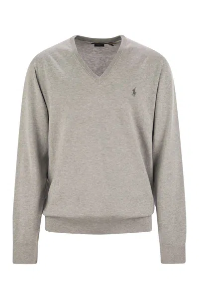 Polo Ralph Lauren Sweaters In Light Grey