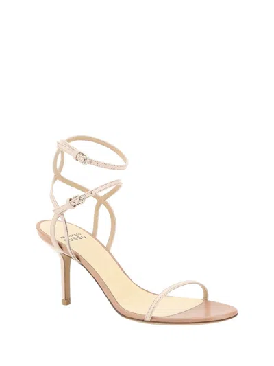 Francesco Russo Ankle Strap Sandals In Pink
