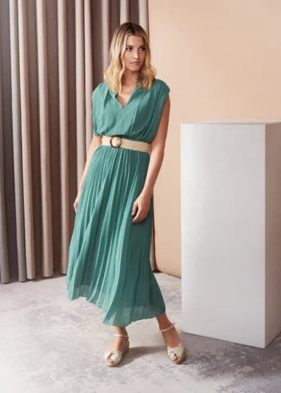 Viscata Farella Canvas Espadrille Sandal Wedges In Beige