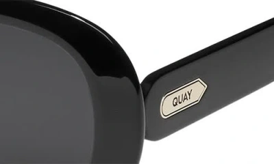 Quay Impromptu In Black,smoke