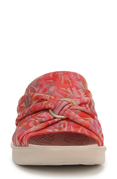 Bzees Lifestride Serenade Slide Sandal In Coral