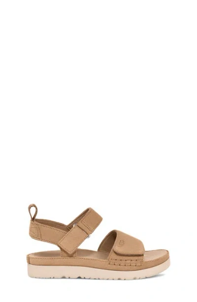 Ugg Suede Touch Strap Sandals In Sand