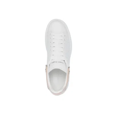 Alexander Mcqueen Oversized Leather Sneakers In White