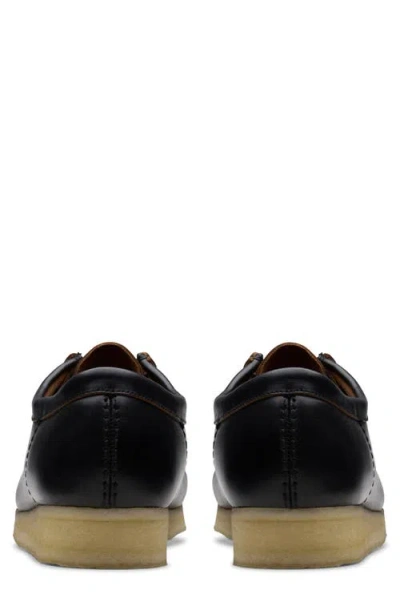 Clarksr Clarks(r) Wallabee Chukka Boot In Black Smooth Leather