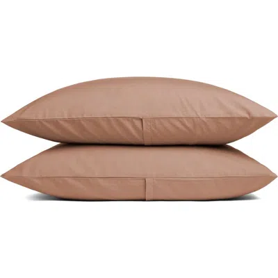 Parachute Core Percale Pillow Cases In Adobe