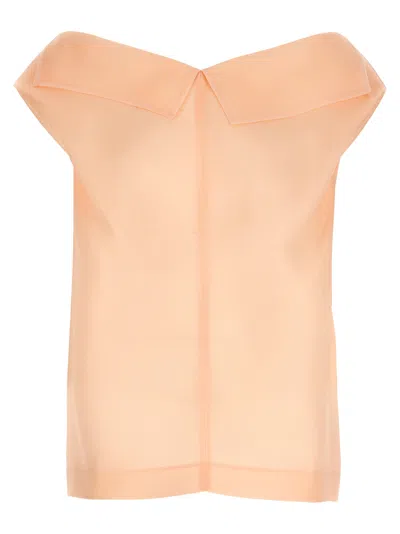 Khaite Selly Top In Pink