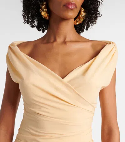 Jacquemus Light Beige The Rita Mini Dress In Beige