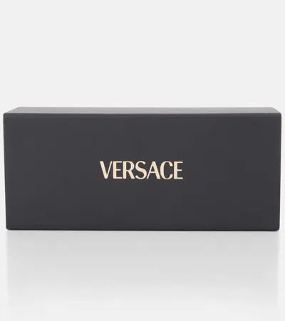 Versace Medusa Square Sunglasses In Gold