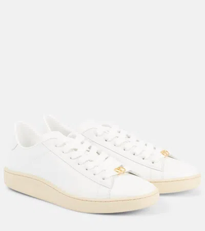 Valentino Garavani Valentino Royco Leather Sneaker In White