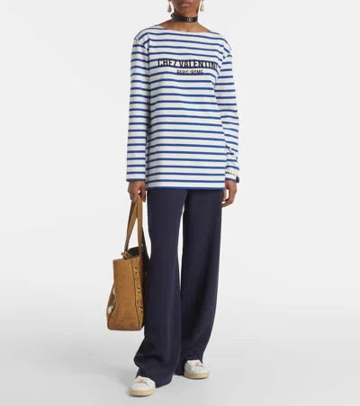 Valentino Garavani Valentino Royco Leather Sneaker In White