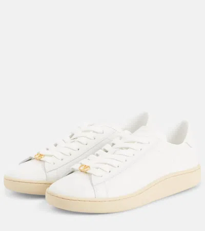 Valentino Garavani Valentino Royco Leather Sneaker In White