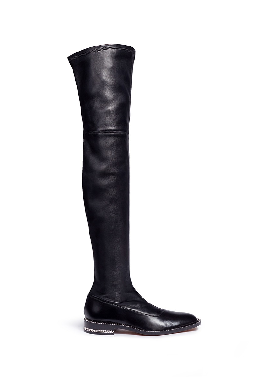 givenchy boots over the knee