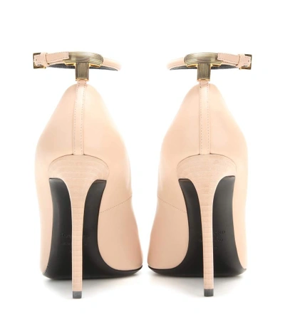 Shop Tom Ford Leather Pumps In Pink