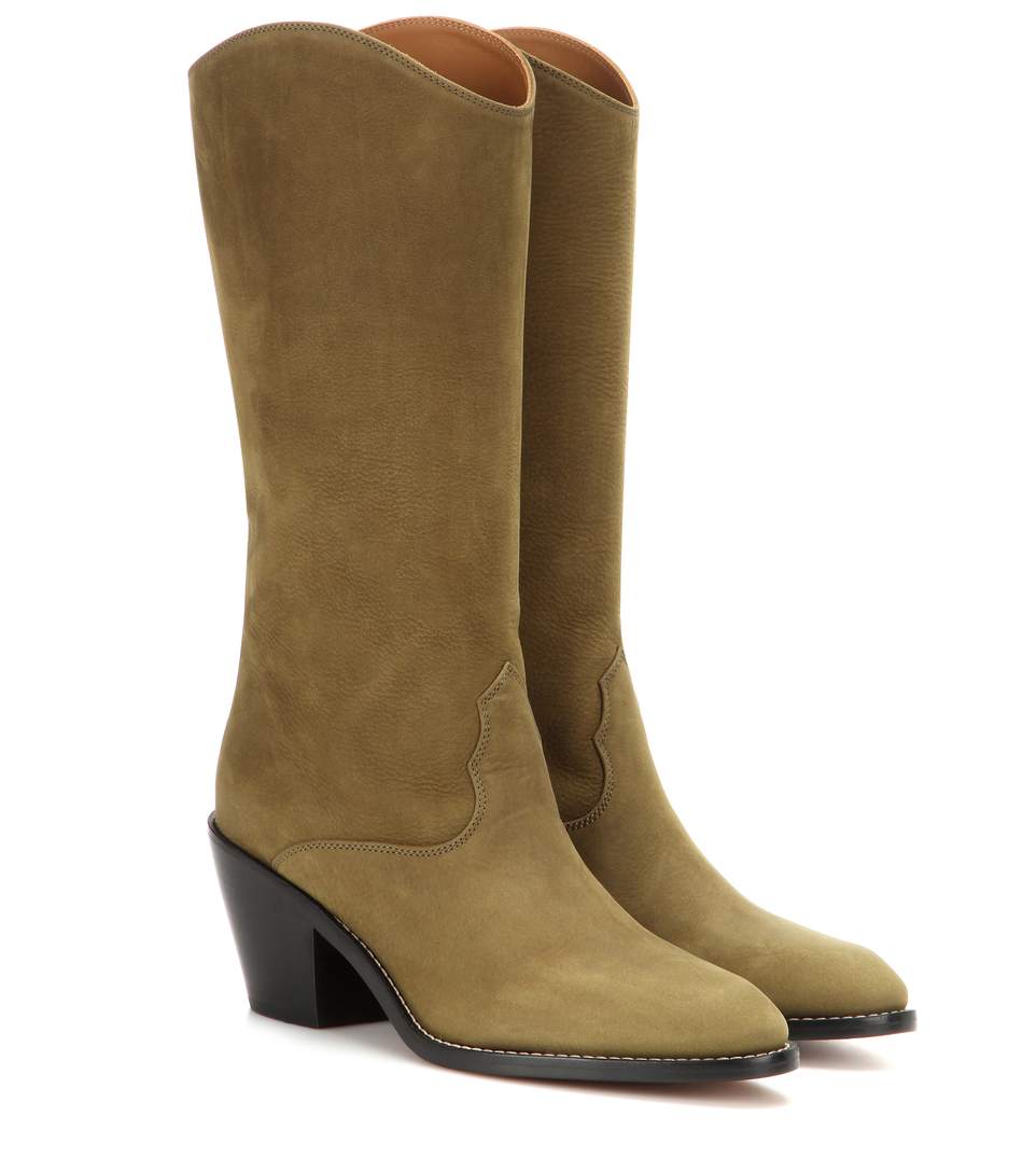 chloe western boots