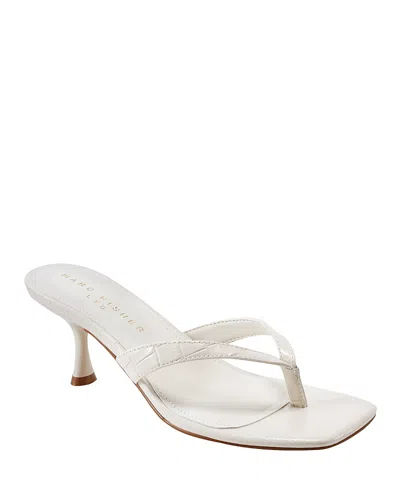 Marc Fisher Ltd Amelea Flip Flop In Ivory