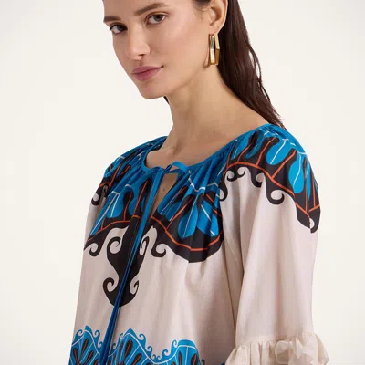 La Doublej Boho Blouse In Multi