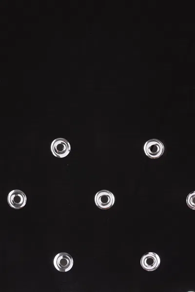 Rabanne Embellished Solid Jersey Second Skin Top In Black