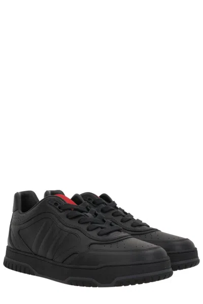 Gucci Re-web Sneakers In Black